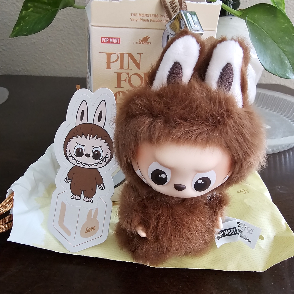 PIN FOR LOVE LETTER "L", OPENED BOX